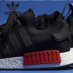 Adidas-26 阿迪達斯陳冠希代言NMD Runner Primeknit爆米花黑色運動鞋休閒鞋