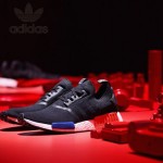 Adidas-26 阿迪達斯陳冠希代言NMD Runner Primeknit爆米花黑色運動鞋休閒鞋