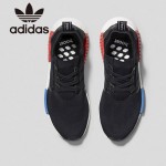 Adidas-26 阿迪達斯陳冠希代言NMD Runner Primeknit爆米花黑色運動鞋休閒鞋