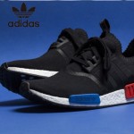 Adidas-26 阿迪達斯陳冠希代言NMD Runner Primeknit爆米花黑色運動鞋休閒鞋