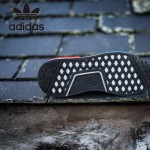 Adidas-26 阿迪達斯陳冠希代言NMD Runner Primeknit爆米花黑色運動鞋休閒鞋