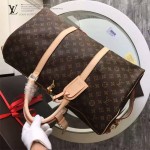 LV M41416-01 潮流經典KEEPALL 50原版皮旅行袋