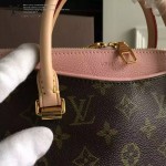 LV M40906-03 最新款女包新款手提包單肩斜挎時尚Pallas原版皮手袋
