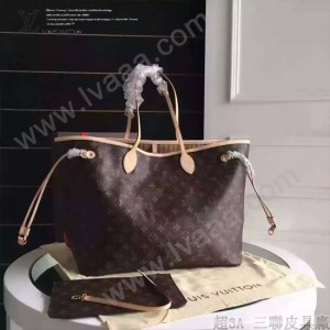 LV M40990-01 新款時尚女士NEVERFULL大號原版皮購物袋