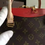 LV M40906-02 最新款女包新款手提包單肩斜挎時尚Pallas原版皮手袋