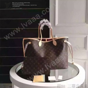 LV M40990-02 新款時尚女士NEVERFULL大號原版皮購物袋