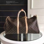 LV M41414-01 潮流經典KEEPALL 55原版皮旅行袋
