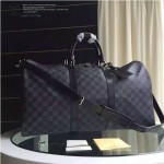 LV N41416-01 人氣熱銷經典款Keepall 50原版皮旅行袋