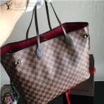 LV N41357-01 人氣熱銷經典款NEVERFULL大號原版皮購物袋