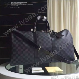 LV N41416-01 人氣熱銷經典款Keepall 50原版皮旅行袋