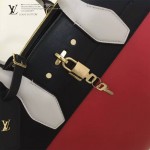 LV M51030-05 專櫃歐美時尚新款大容量原版皮小號手提肩背包