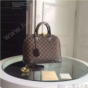 LV N53151-01 人氣熱銷經典款Alma小號原版皮貝殼包