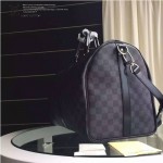 LV N41416-01 人氣熱銷經典款Keepall 50原版皮旅行袋