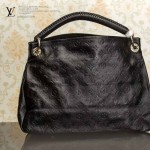 LV M93448-02 時尚經典款ARTSY系列原版皮配全皮壓花女士肩背包