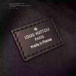 LV N41473  專櫃最新男款黑色原版皮棋盤格Josh雙肩包