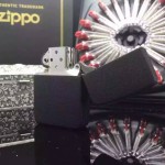 ZIPPO打火機-01 專櫃限量版雕花禮盒打火機點煙器