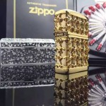 ZIPPO打火機-06 專櫃限量版雕花禮盒打火機點煙器