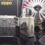 ZIPPO打火機-09 專櫃限量版雕花禮盒打火機點煙器