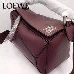 Loewe-051-09 專櫃時尚新款loewe puzzle mini系列原版小牛皮手提斜挎包