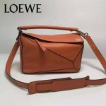 Loewe-050-08 專櫃時尚新款loewe puzzle系列原版小牛皮手提斜挎包