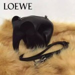 Loewe-045-04 專櫃時尚新款Elephant Mlnl Bag系列原版小牛皮小象包