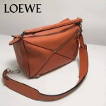 Loewe-050-08 專櫃時尚新款loewe puzzle系列原版小牛皮手提斜挎包