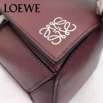Loewe-051-09 專櫃時尚新款loewe puzzle mini系列原版小牛皮手提斜挎包