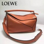Loewe-050-08 專櫃時尚新款loewe puzzle系列原版小牛皮手提斜挎包