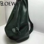 Loewe-044-04 專櫃時尚新款Crossboby Backpack系列原版小牛皮情侶款單背胸包