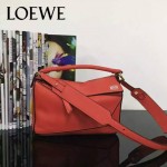 Loewe-051-04 專櫃時尚新款loewe puzzle mini系列原版小牛皮手提斜挎包