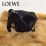Loewe-045-04 專櫃時尚新款Elephant Mlnl Bag系列原版小牛皮小象包