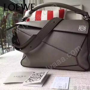 Loewe-050-01 專櫃時尚新款loewe puzzle系列原版小牛皮手提斜挎包