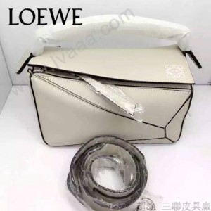 Loewe-051-08 專櫃時尚新款loewe puzzle mini系列原版小牛皮手提斜挎包