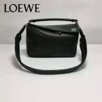 Loewe-051-01 專櫃時尚新款loewe puzzle mini系列原版小牛皮手提斜挎包