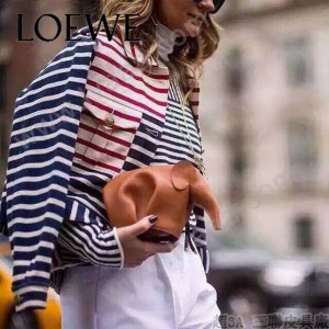 Loewe-045-01 專櫃時尚新款Elephant Mlnl Bag系列原版小牛皮小象包