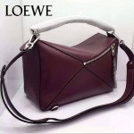 Loewe-050-05 專櫃時尚新款loewe puzzle系列原版小牛皮手提斜挎包