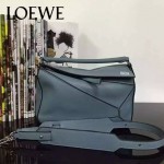 Loewe-051 專櫃時尚新款loewe puzzle mini系列原版小牛皮手提斜挎包