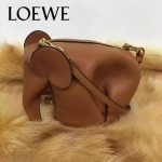 Loewe-045-01 專櫃時尚新款Elephant Mlnl Bag系列原版小牛皮小象包