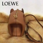 Loewe-045-01 專櫃時尚新款Elephant Mlnl Bag系列原版小牛皮小象包