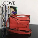 Loewe-051-04 專櫃時尚新款loewe puzzle mini系列原版小牛皮手提斜挎包