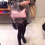 Loewe-050-04 專櫃時尚新款loewe puzzle系列原版小牛皮手提斜挎包