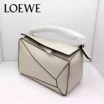 Loewe-051-08 專櫃時尚新款loewe puzzle mini系列原版小牛皮手提斜挎包