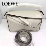 Loewe-051-08 專櫃時尚新款loewe puzzle mini系列原版小牛皮手提斜挎包