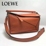 Loewe-050-08 專櫃時尚新款loewe puzzle系列原版小牛皮手提斜挎包