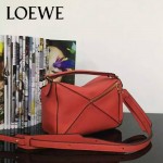 Loewe-051-04 專櫃時尚新款loewe puzzle mini系列原版小牛皮手提斜挎包