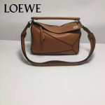 Loewe-051-02 專櫃時尚新款loewe puzzle mini系列原版小牛皮手提斜挎包