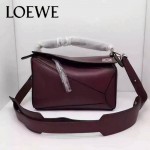 Loewe-051-09 專櫃時尚新款loewe puzzle mini系列原版小牛皮手提斜挎包