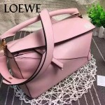 Loewe-050-04 專櫃時尚新款loewe puzzle系列原版小牛皮手提斜挎包