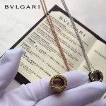 Bvlgari飾品-03-2 經典款男女款電鍍18K亞金材質黑色陶瓷項鏈鎖骨鏈