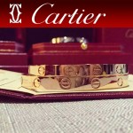 CARTIER飾品-04 專櫃經典款love系列18k金螺絲情侶款手鐲